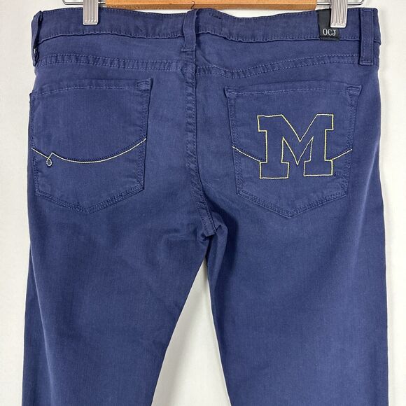 Michigan Wolverines OCJ Blue Women's Skinny Jeans Pants Size 27 College Football - Picture 12 of 12